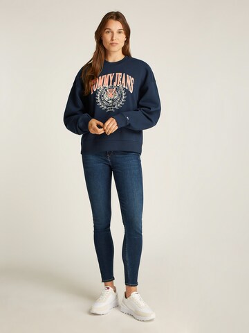 mėlyna Tommy Jeans Megztinis be užsegimo