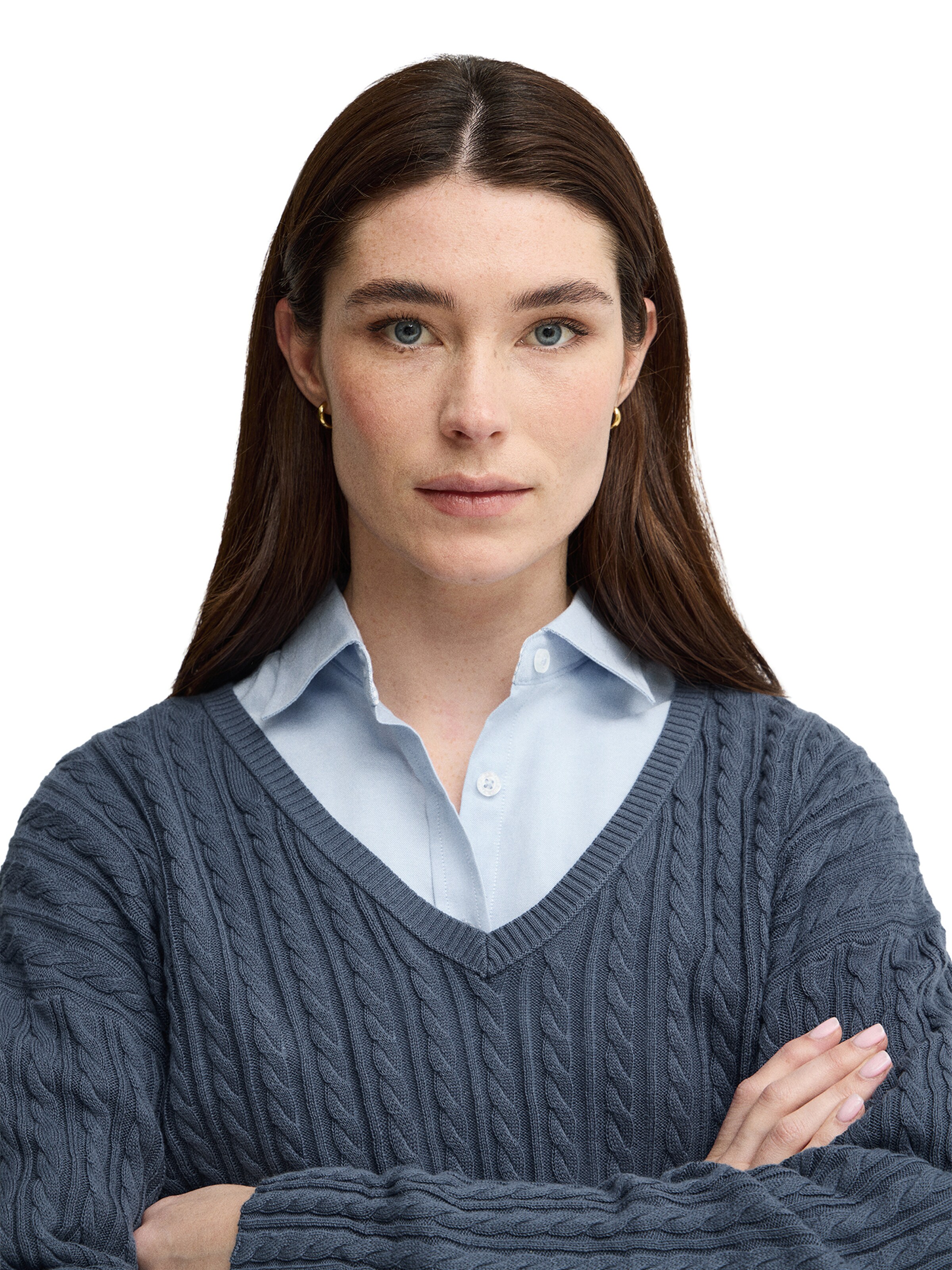 Polo Club Pullover 'Azucena' in Blau