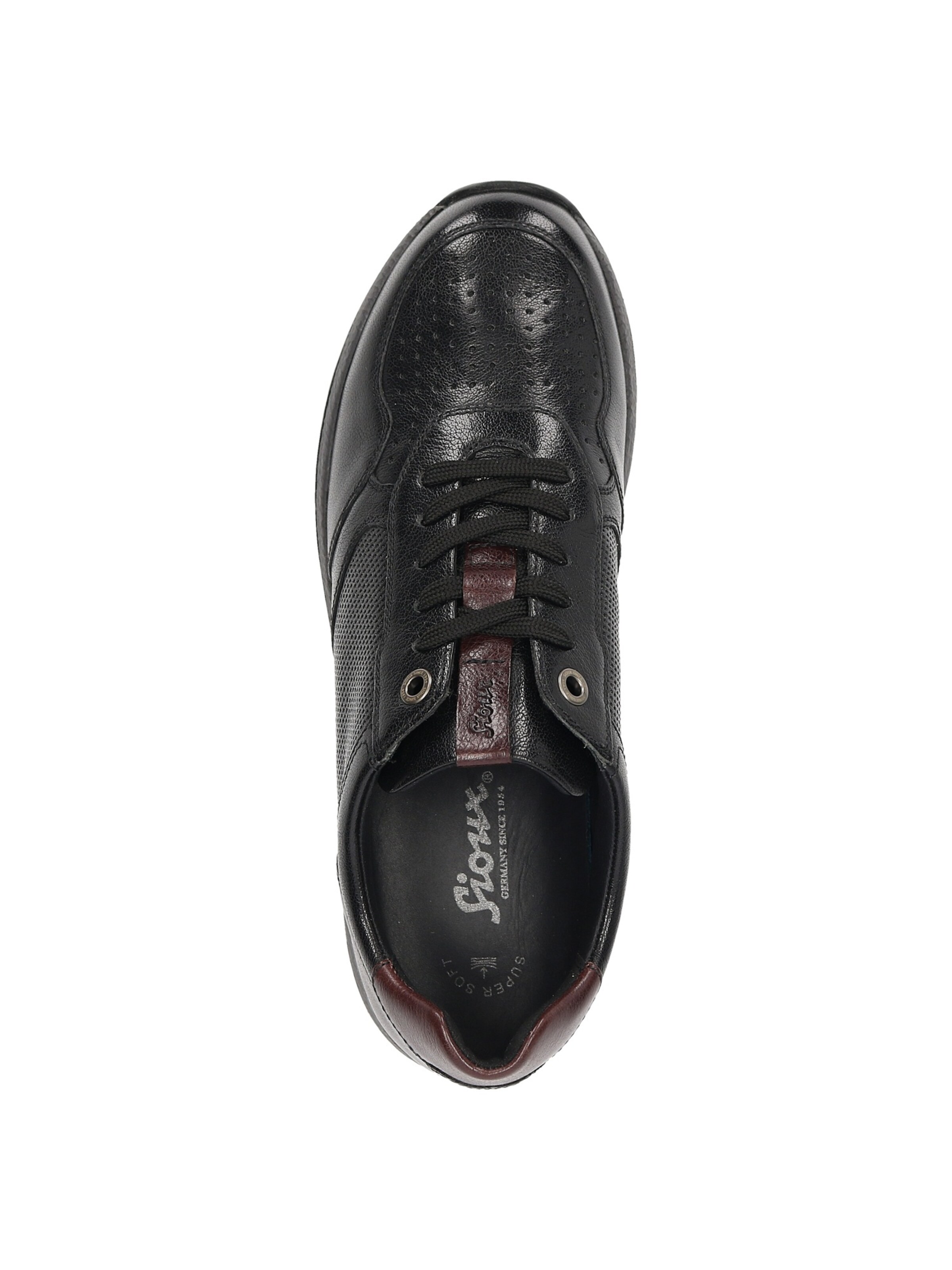 SIOUX Sneaker 'Rojaro-718' in Schwarz