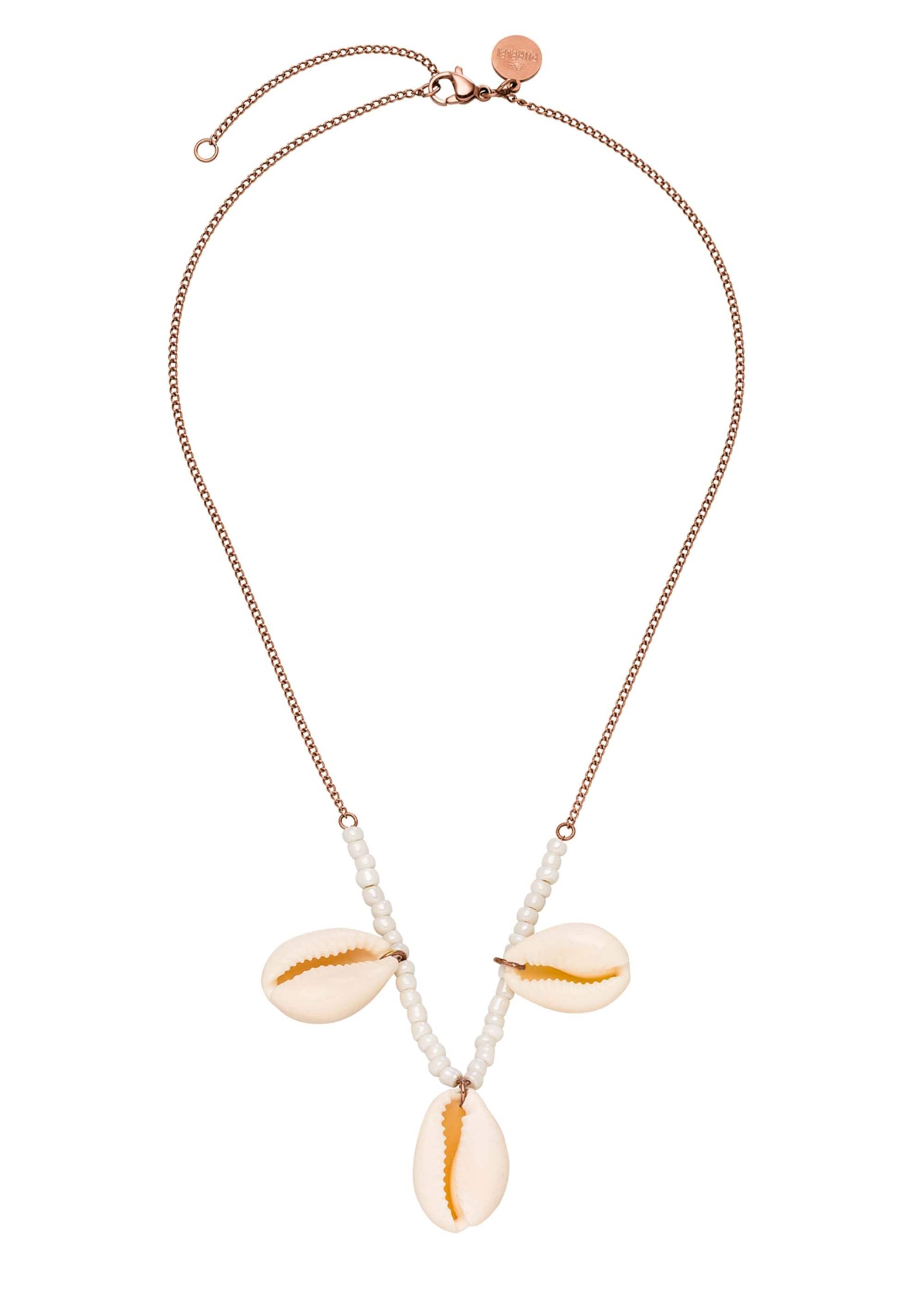 PURELEI Necklace 'Shell Pendant' in Gold: front