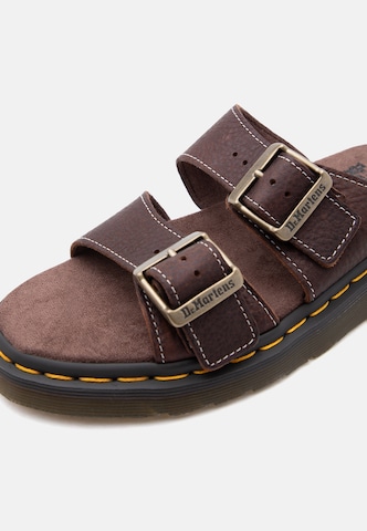 Dr. Martens - Sapato aberto 'Josef' em castanho