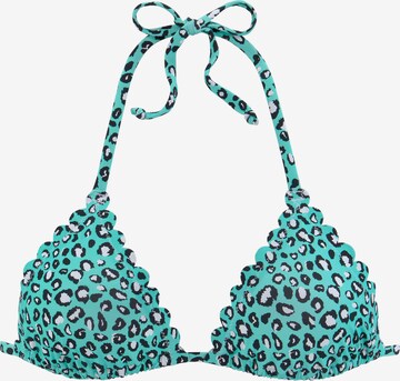 Hauts de bikini LASCANA en bleu : devant