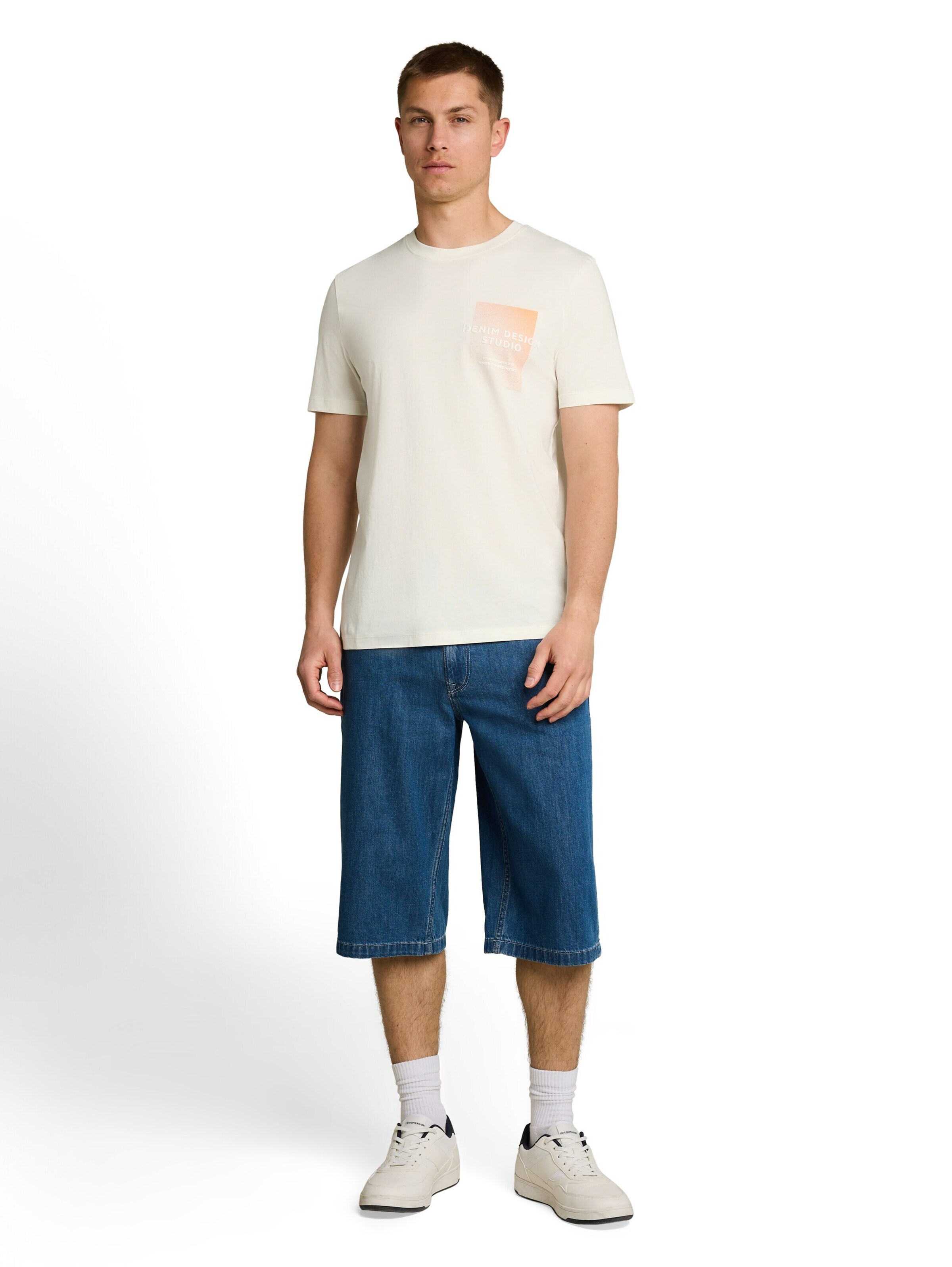 TOM TAILOR DENIM Shirt in White