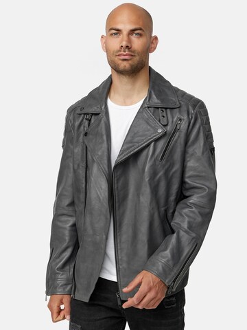 Tazzio Übergangsjacke '19713' in Grau: Vorderseite