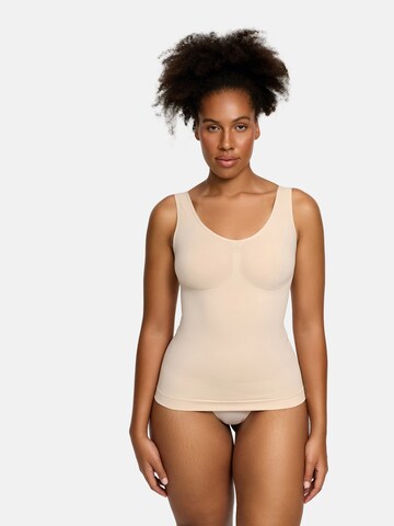 Haut modelant 'Figurformendes Shapewear Tanktop' cfab en beige : devant