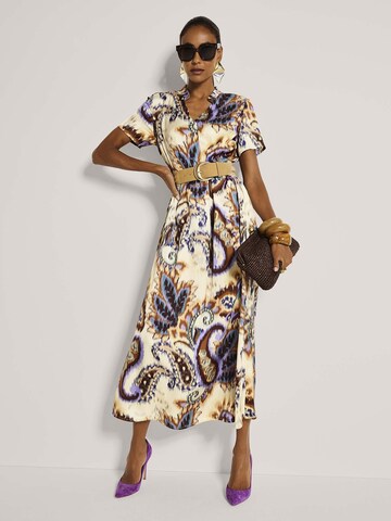 Robe-chemise MADELEINE en blanc