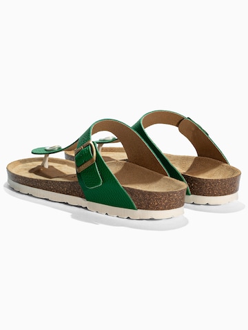 Bayton T-bar sandals 'Mercure' in Green