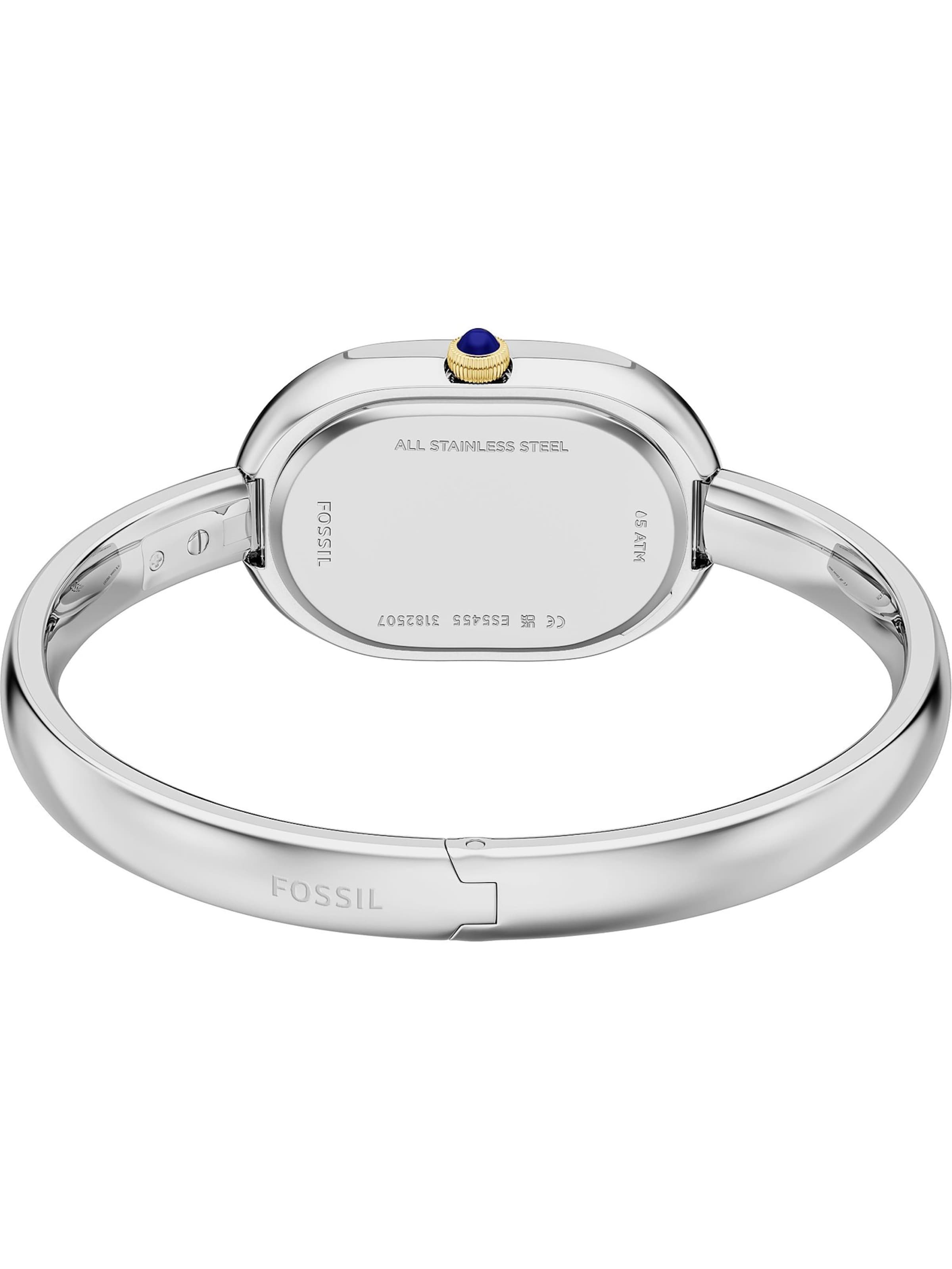 FOSSIL Analoguhr in Silber