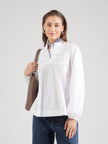 Emily Van Den Bergh Blouse in White: front