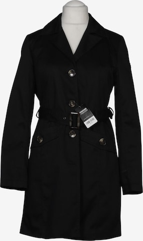 Charles Vögele Mantel M in Schwarz: Vorderseite