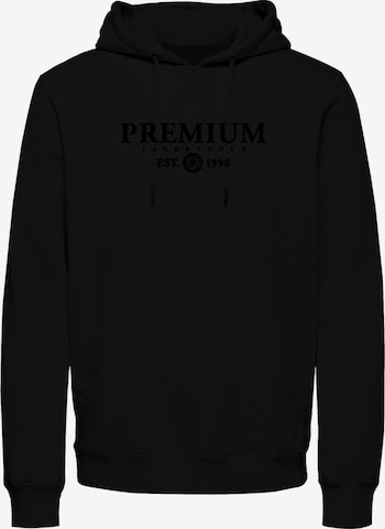 Jack & Jones Premium Sweatshirt 'JPRBLACharles' in Schwarz: Vorderseite