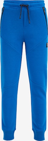 WE Fashion Regular Broek in Blauw: voorkant