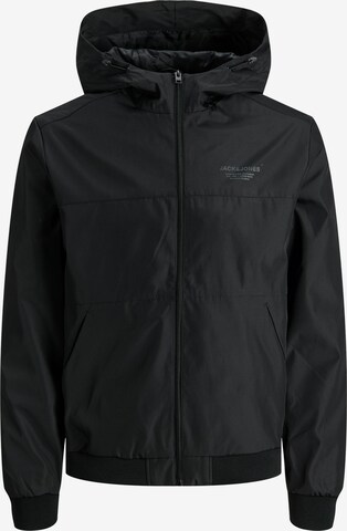 JACK & JONES - Chaqueta de entretiempo 'Seam' en negro: frente