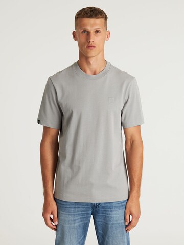 CHASIN' Shirt 'Brace-B' in Grau: Vorderseite