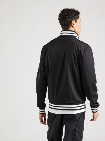 ELLESSE Zip-Up Hoodie 'Milan Two' in Black