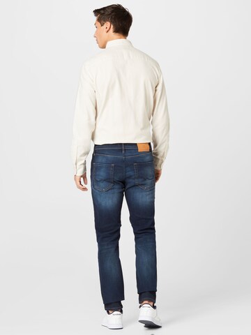 JACK & JONES Szabványos Farmer 'Clark' - kék