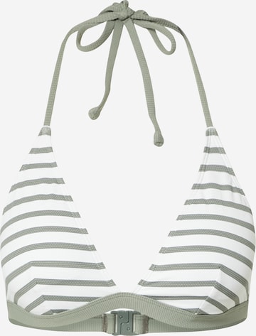 ESPRIT - Triángulo Top de bikini en gris: frente