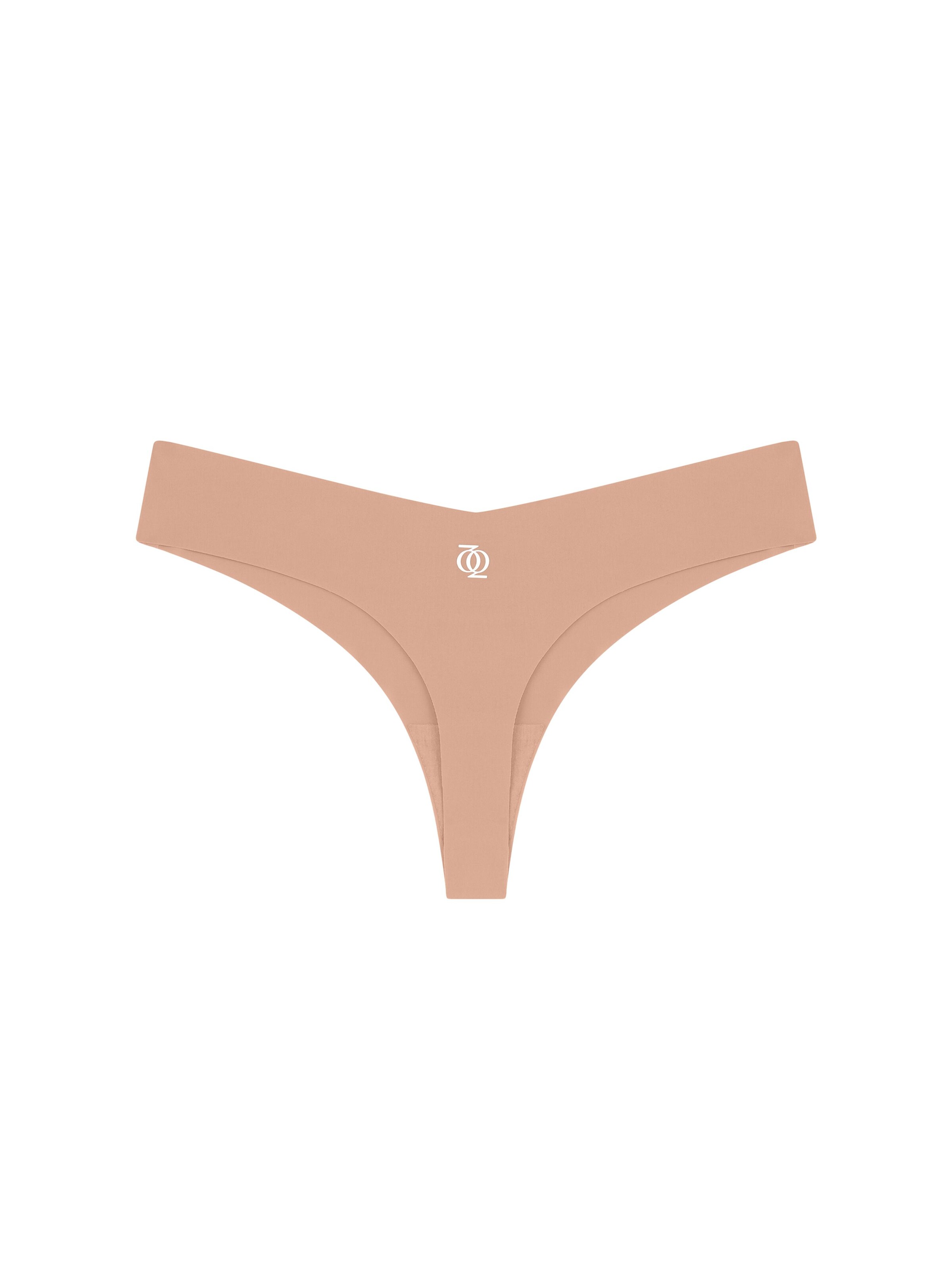GOD SAVE QUEENS Slip 'Second Skin Brazilian' in Beige: voorkant