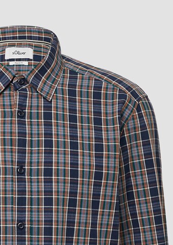 Coupe regular Chemise s.Oliver en mélange de couleurs