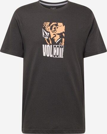 T-Shirt 'MANIACAL' Volcom en marron : devant