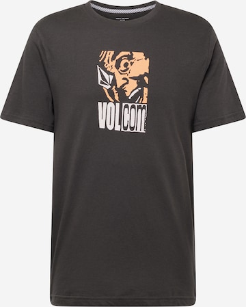 Volcom Shirt 'MANIACAL' in Bruin: voorkant