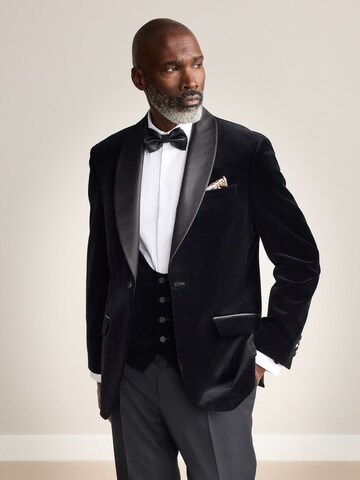 Next Regular fit Blazer in Black: front