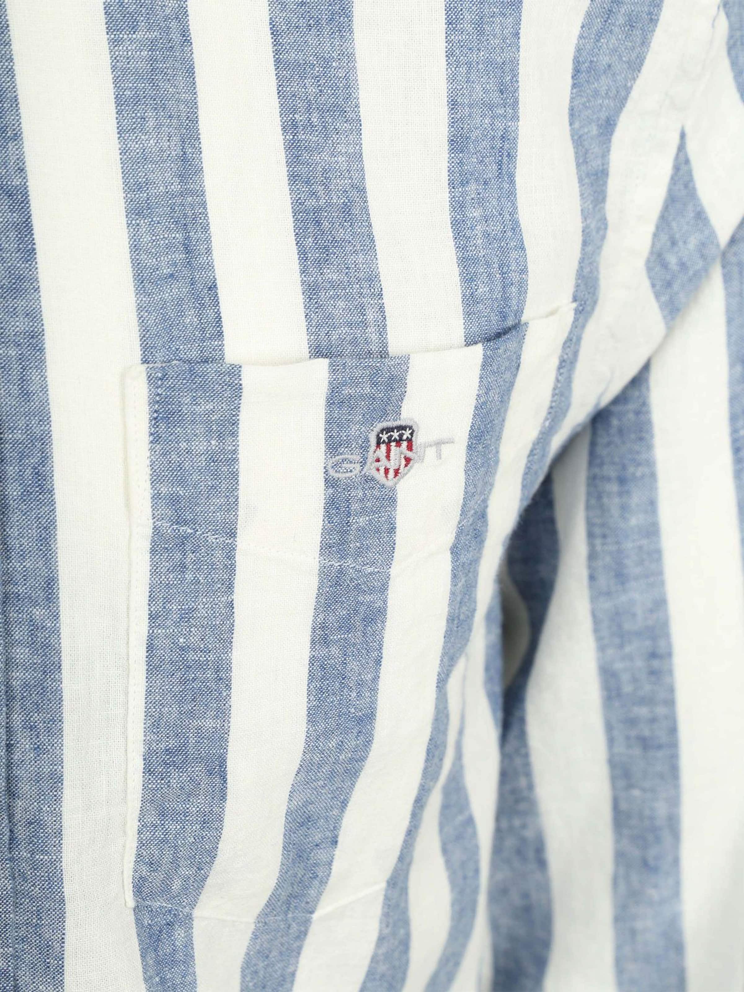 GANT Regular fit Button Up Shirt in Blue