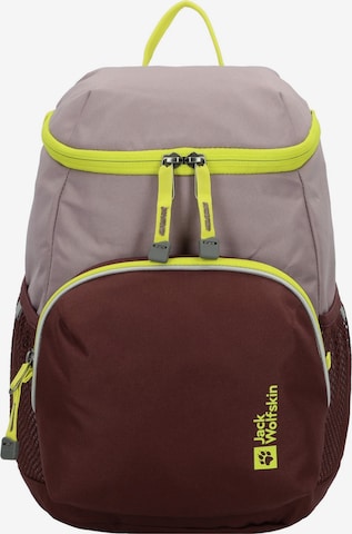 JACK WOLFSKIN Sportrucksack 'Erlebnis' in Braun: Vorderseite