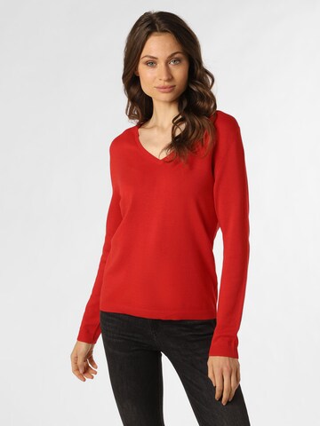 Brookshire Sweater in Red: front