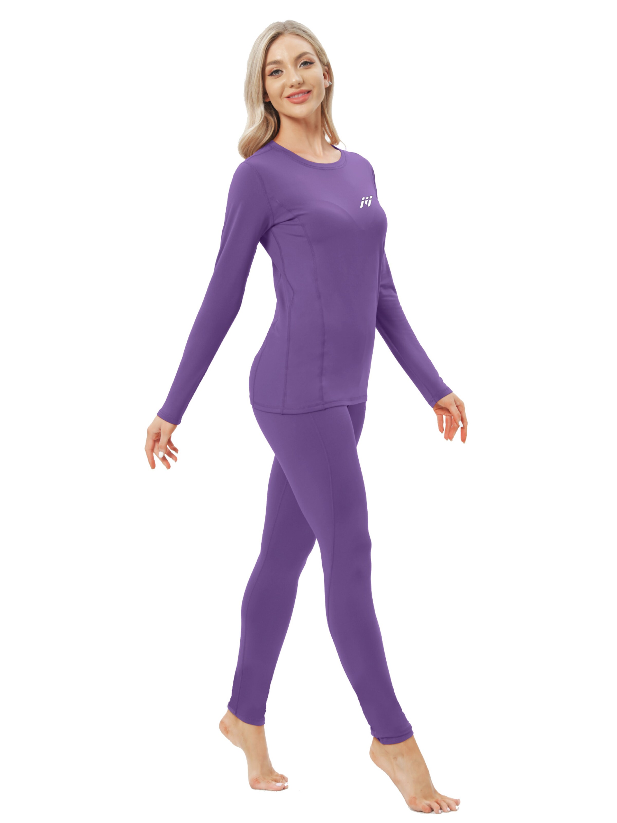 MEETWEE Sports bodysuit 'Athletic Underwear' in Purple