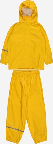CeLaVi Toiminnallinen puku värissä keltainen: edessä