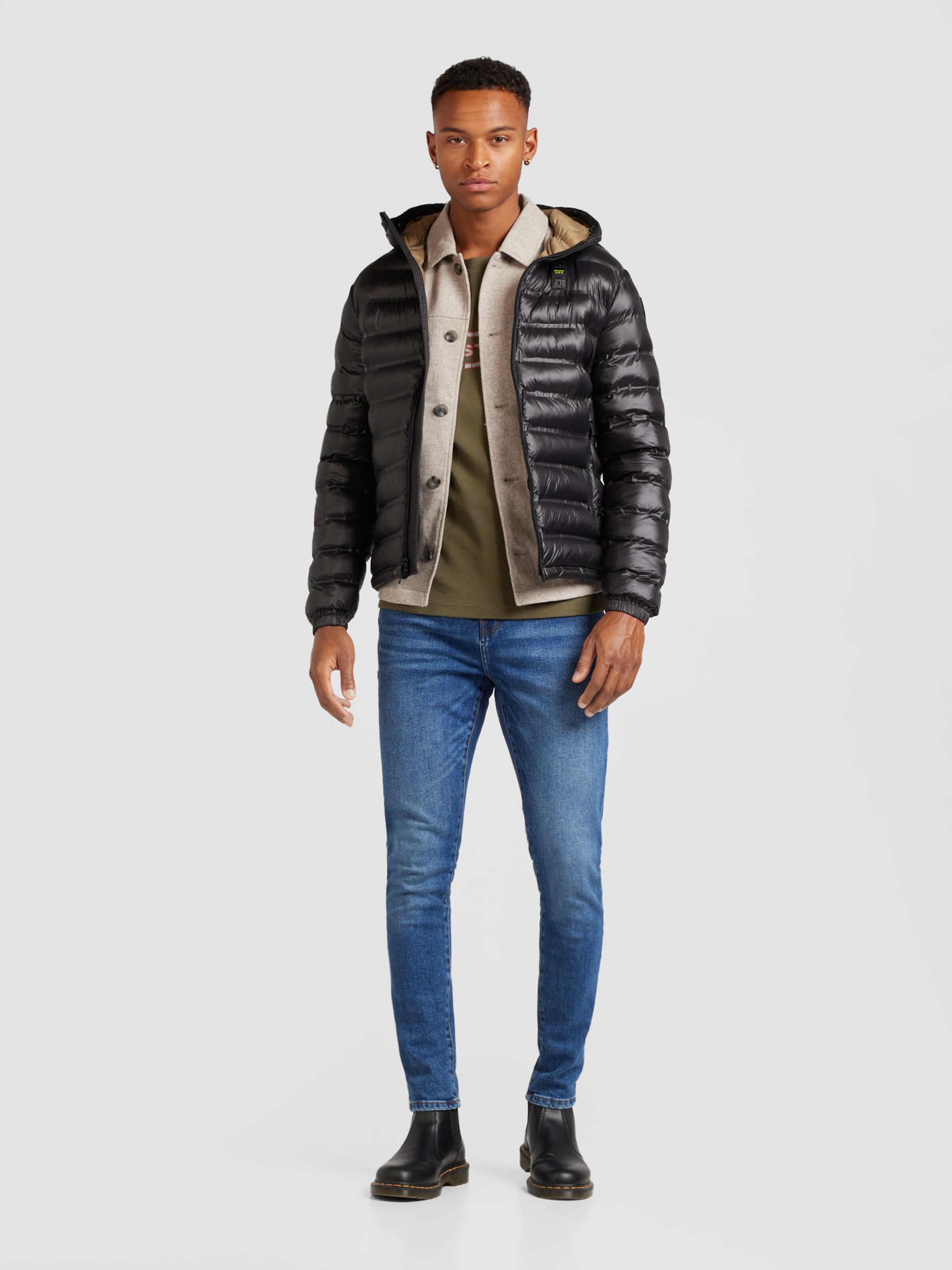 Veste mi saison Blauer.USA en Noir ABOUT YOU