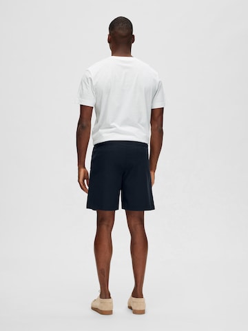 SELECTED HOMME Regular Shorts 'CARLTON' in Schwarz