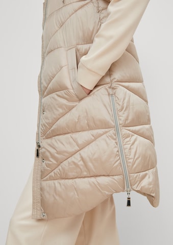 Gilet COMMA en beige