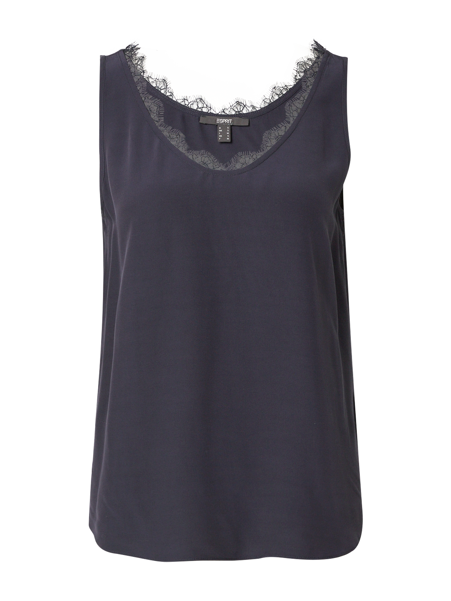 Taglie comode Abbigliamento Esprit Collection Top in Blu Notte 