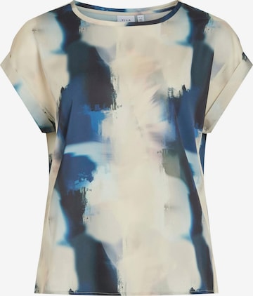 Chemisier 'VIELLETTE' VILA en bleu : devant