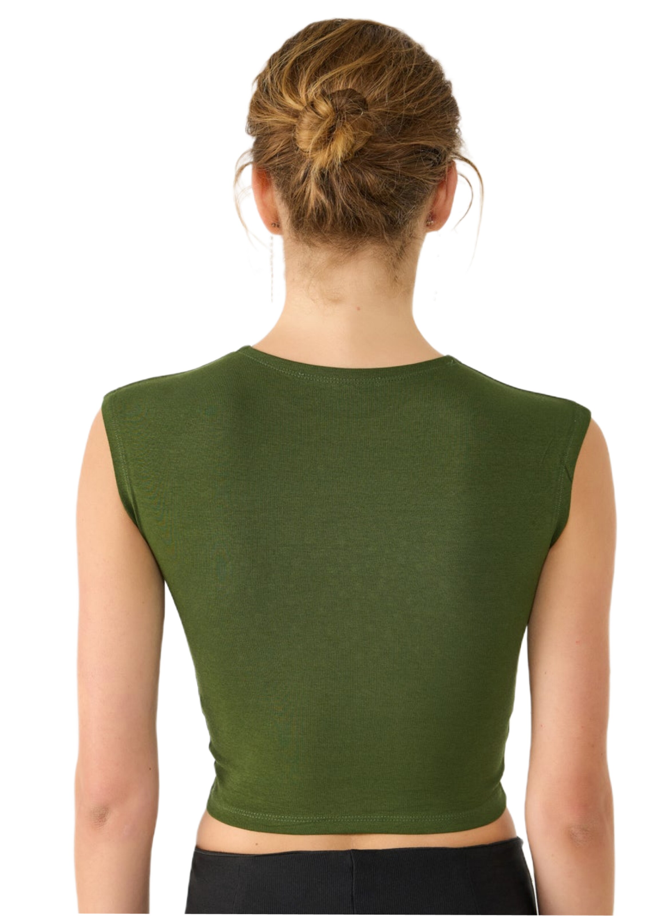 No Matter What Top in Grün