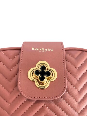 Borsa a spalla 'Borsa a Mano Donna Ecopelle Vegan - Chiusura Zip e Tracolla' di Baldinini Trend in rosa