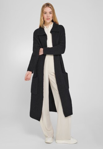 St. Emile Knit Cardigan 'Alpaca' in Black: front