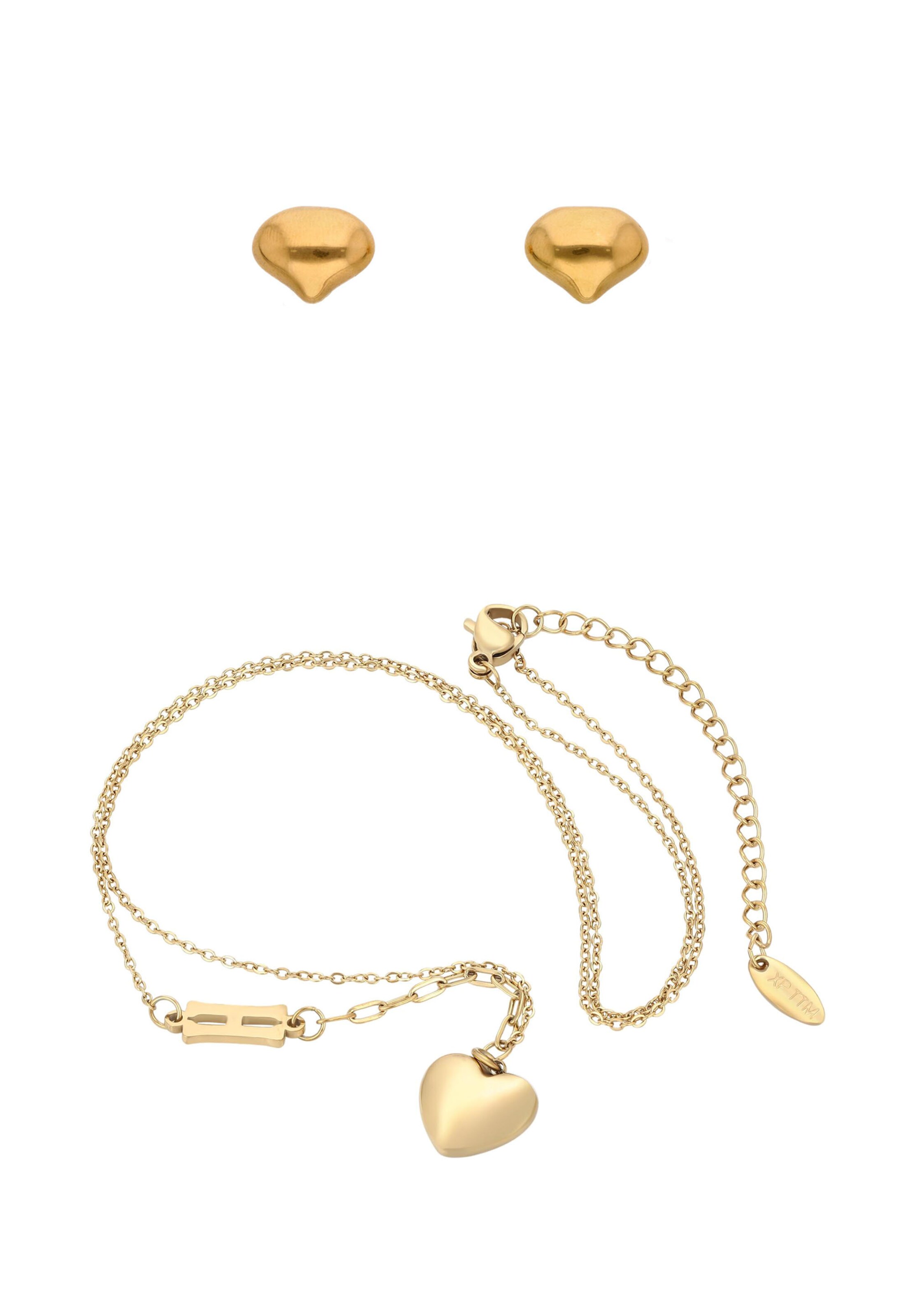 faina Sieraden set in Goud: voorkant
