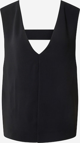 Calvin Klein Top 'TRAVEL' in Black: front