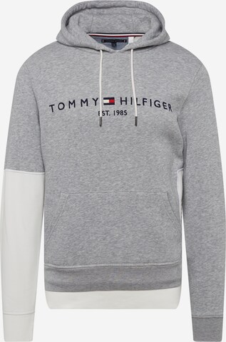 Felpa di Tommy Remixed in grigio: frontale