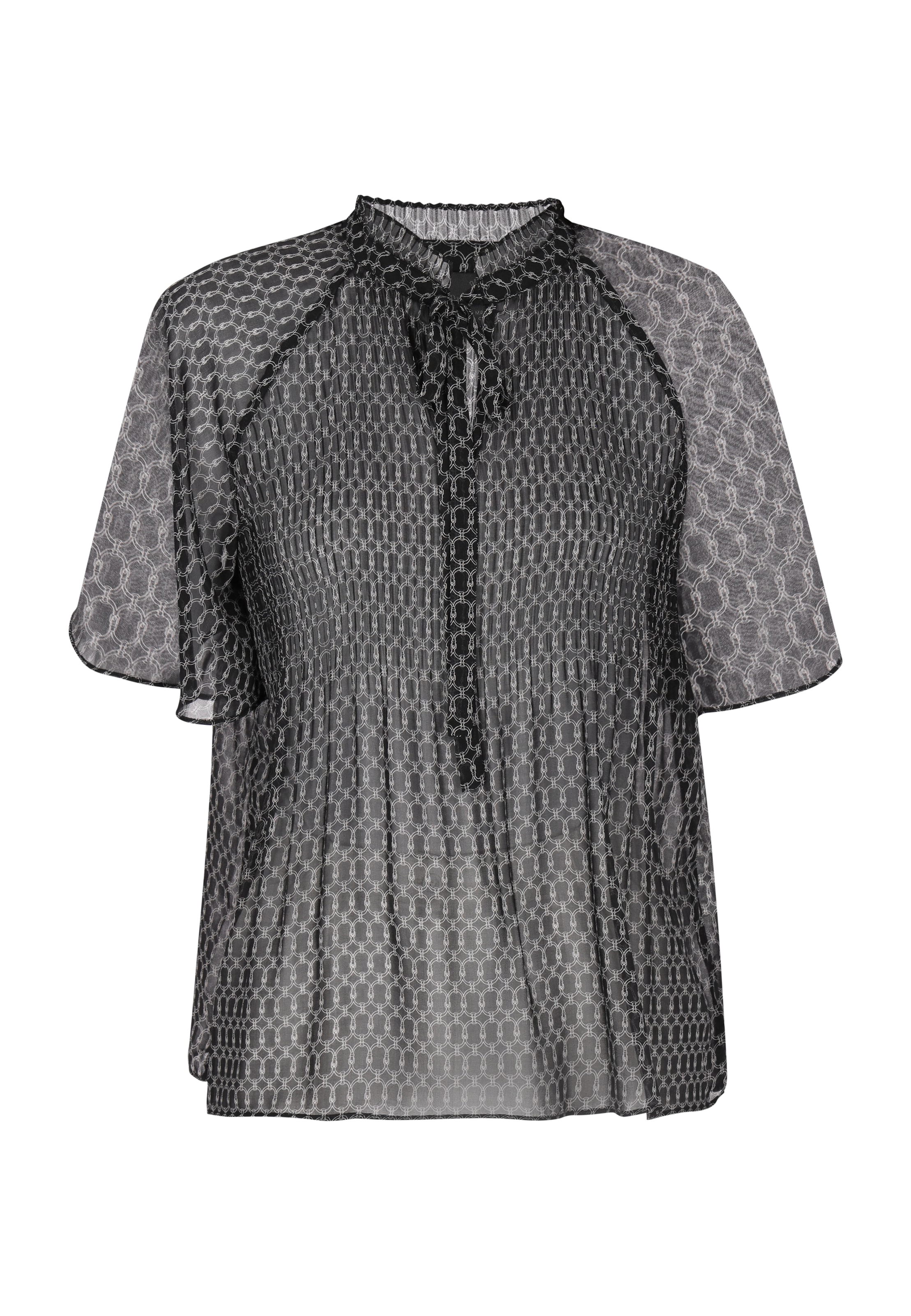 DreiMaster Klassik Bluse i sort: forside