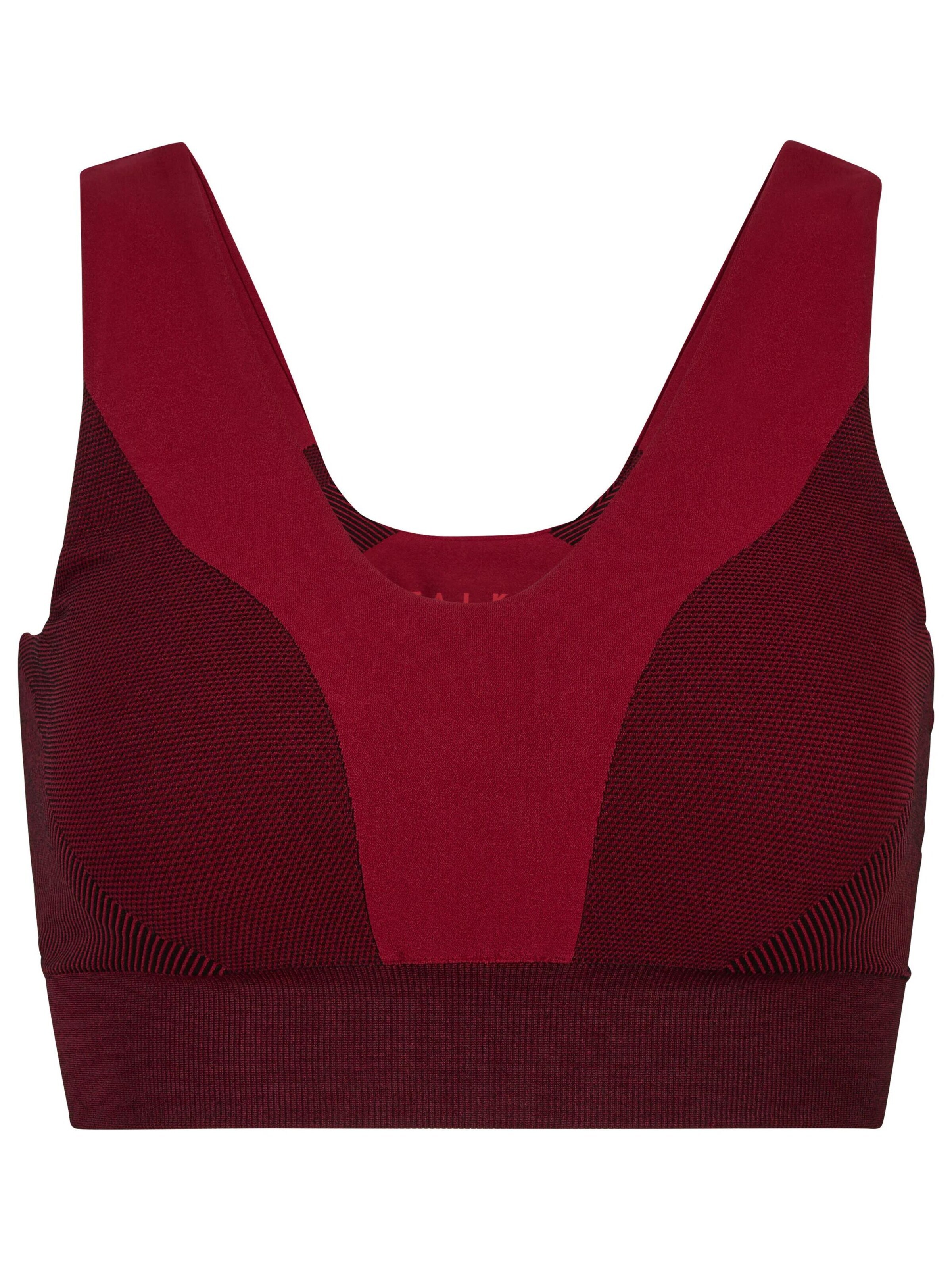 FALKE Bustier Sport-BH 'Seamless Shape'‌‌‌‌‌‌‌ in Rot
