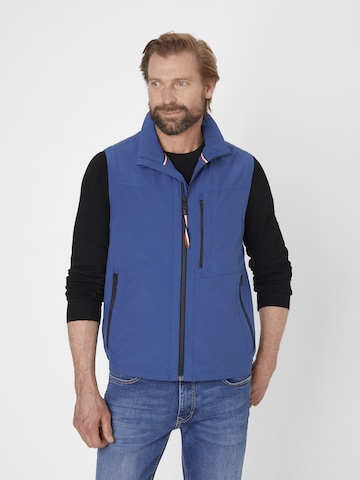S4 Jackets Vest in Blue: front
