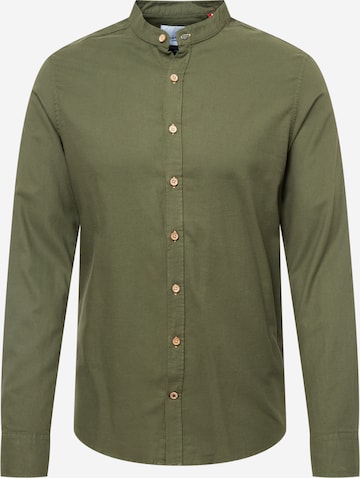 Kronstadt Button Up Shirt 'Dean Diego' in Green: front