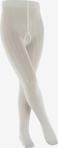 FALKE Strumpfhose 'Classic Rib' in Weiß: Vorderseite