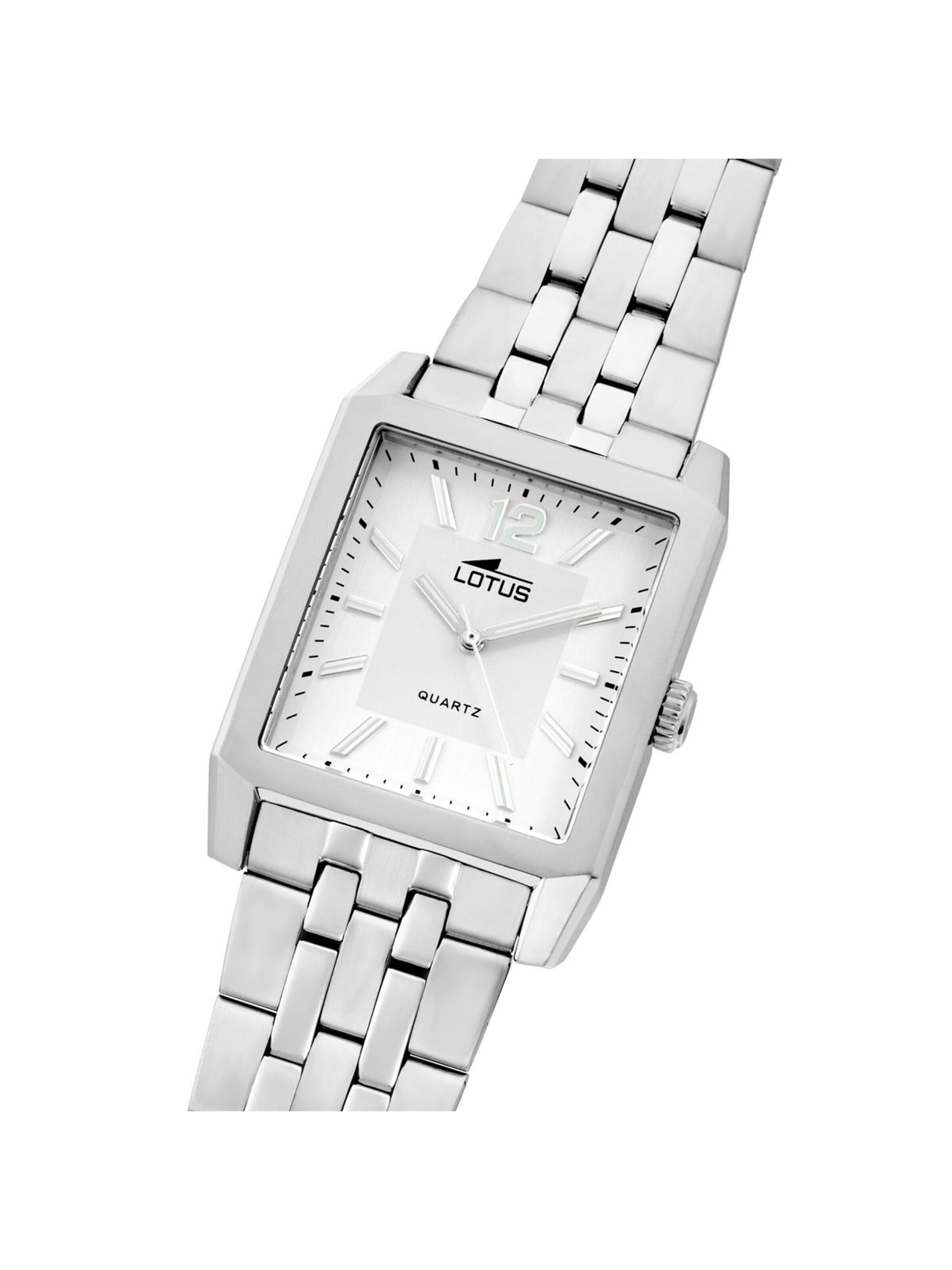 Lotus Analog watch in Silver