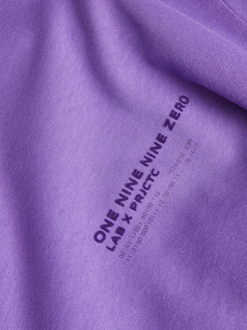 T-Shirt 'THREAD' JACK & JONES en violet