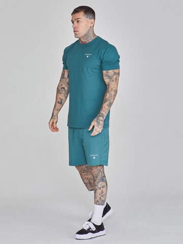 SikSilk Jogginganzug in Grün